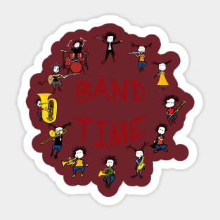 Band time Sticker